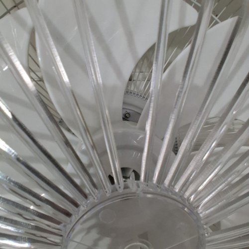 MODERN CEILING FAN WITH LIGHTS, LED CEILING FAN WITH REMOTE CONTROL - 23" - WHITE image 6