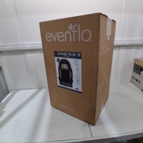 EVENFLO CHASE PLUS 2-IN-1 BOOSTER CAR SEAT FOR KIDS, 5-POINT HARNESS CONVERTS TO HIGH BACK BOOSTER - HURON/BLACK/GREY (MODEL: 30712344C) image 5