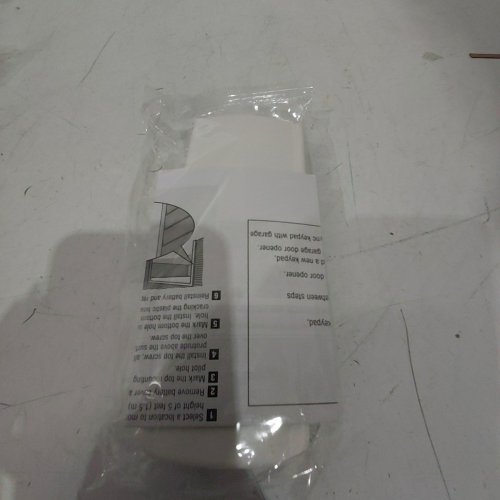 ASONPAO LINEAR GARAGE DOOR OPENER KEYPAD - 12" - WHITE image 2