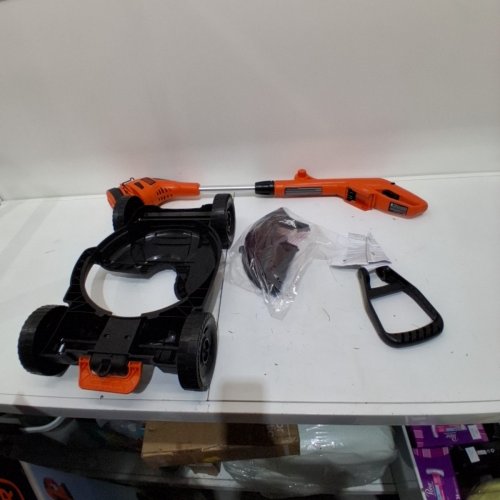 BLACK+DECKER CORDLESS 6.5 AMP 3-IN-1 STRING TRIMMER, EDGER & LAWN MOWER *TOOL ONLY* - ORANGE/BLACK (MODEL#: MTC220) image 3