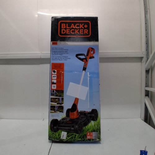 BLACK+DECKER CORDLESS 6.5 AMP 3-IN-1 STRING TRIMMER, EDGER & LAWN MOWER *TOOL ONLY* - ORANGE/BLACK (MODEL#: MTC220) image 5