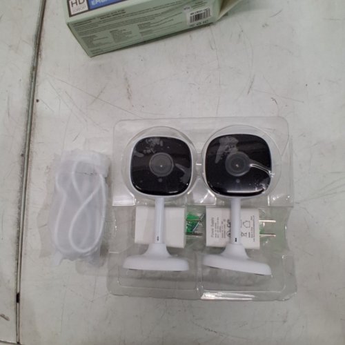 2PK MERKURY SMART INDOOR CAMERA - 1080P - WHITE (MODEL: CW251-199W) image 3