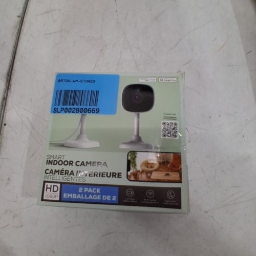 2PK MERKURY SMART INDOOR CAMERA - 1080P - WHITE (MODEL: CW251-199W) image 4