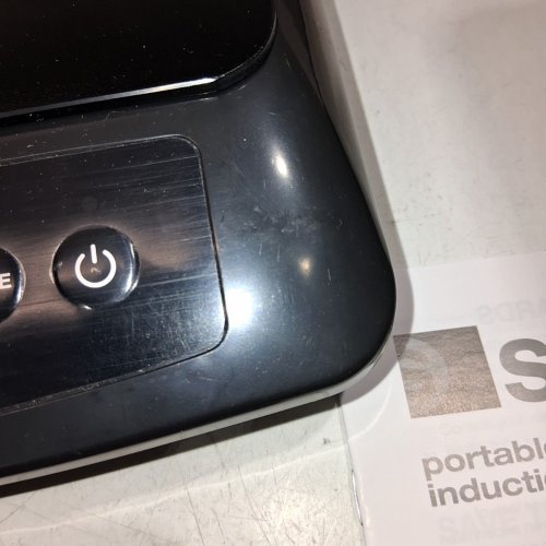 SALTON PORTABLE INDUCTION COOKTOP - BLACK - (ID1948) image 4
