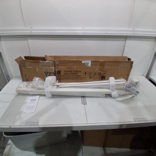 CARBON STEEL OUTDOOR HANDRAIL - 3-4 STEPS - 48.8" X 39" - WHITE (MODEL: BP-34-W) image 2