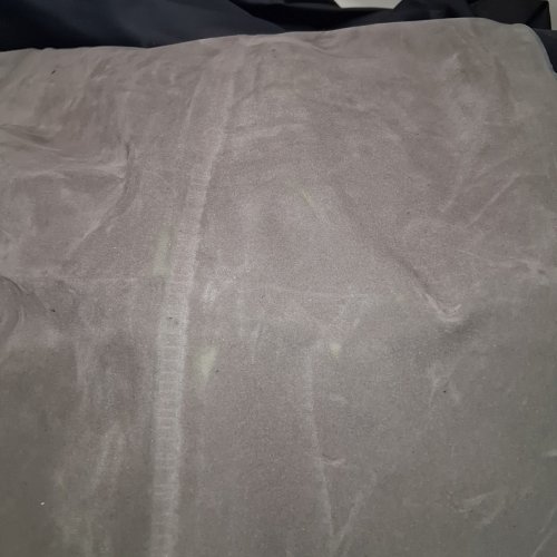 INTEX DURA-BEAM PLUS SELF-INFLATING/DEFLATING AIR MATTRESS WITH BUILT-IN PILLOW & AIR PUMP - TWIN 16.5" X 39" X 75" - NAVY BLUE/GREY (MODEL: AP619D/64121ED) image 4