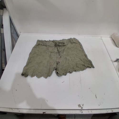 DEVOTED EMBROIDERED SHORTS - MEDIUM - LIGHT SAGE (STYLE: 2722744 WL) image 2