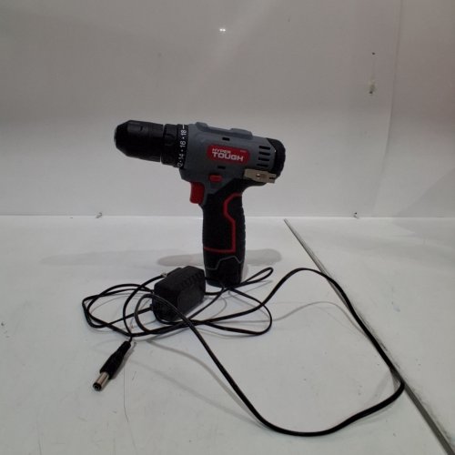 HYPER TOUGH CORDLESS DRILL DRIVER - 12V - BLACK/GREY/RED (MODEL: 99303) image 3