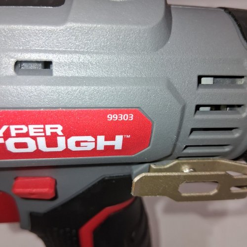 HYPER TOUGH CORDLESS DRILL DRIVER - 12V - BLACK/GREY/RED (MODEL: 99303) image 4