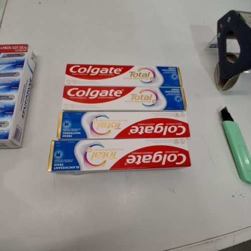 4PK COLGATE TOTAL ACTIVE PREVENTION TOOTHPASTE - FRESH WHITENING - 170ML/EACH image 2