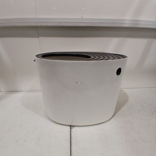 IRIS USA COVERED TOP-ENTRY SCATTER-PREVENTING CAT LITTER BOX WITH SCOOP - WHITE/BLACK image 2