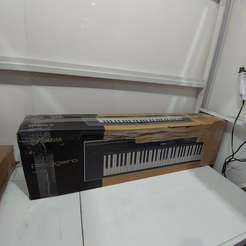 YAMAHA PIAGGERO 61-KEY DIGITAL PIANO WITH SEMI-WEIGHTED TOUCH SENSITIVE KEYS - LIGHTWEIGHT, PORTABLE, MUSIC STAND, BUILT-IN SPEAKERS - BLACK (MODEL: NP-15B) image 5