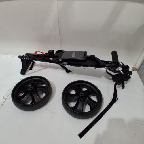 CADDYTEK CADDYLITE 3 WHEEL GOLF PUSH CART VERSION 8 - FOLDABLE AND COLLAPSIBLE - 14.4"L X 5"W X 28.4"H - DARK GREY - (MODEL: CP-EZ-8DG) image 2