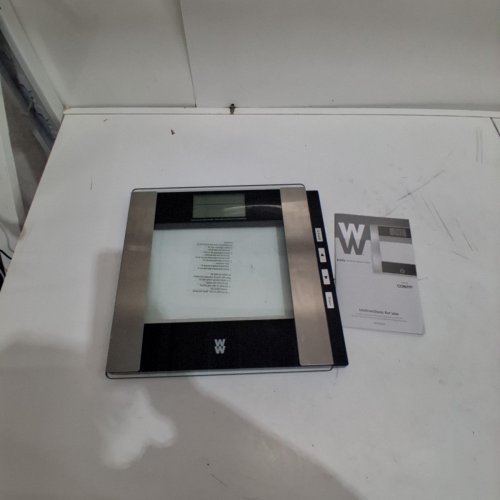 CONAIR WEIGHT WATCHERS BODY ANALYSIS GLASS SCALE - BLACK/SILVER (MODEL: WW52C) image 4