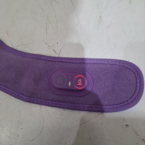 WRAP AROUND NECK HEATING PAD FOR PAIN - 40" - PURPLE image 2