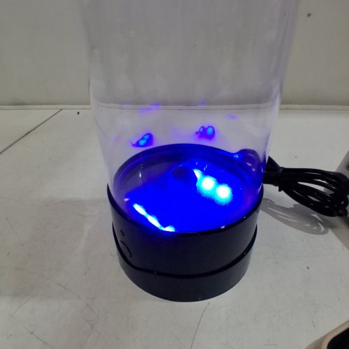 SENCU SENSORY FISH LAMP, 4 FISH INCLUDED - 11.35" H - BLACK image 2
