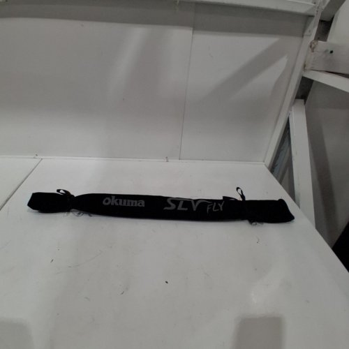 4PC OKUMA SLV FLY FISHING ROD WITH PORTABLE SLEEVE BAG - 9FT - BLACK image 4