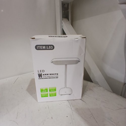 MAYTHANK LED RECHARGEABLE CORDLESS GOOSENECK DESK LAMP - 4200 MAH - WHITE (MODEL: L03) image 3