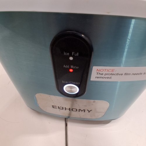EUHOMY PEARL L1 PORTABLE NUGGET ICE MAKER COUNTERTOP - 35LBS CAPACITY - STAINLESS STEEL (MODEL: IM013-NSI-CAEH) image 2