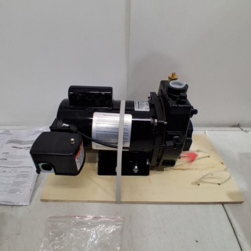 RED LION CAST IRON CONVERTIBLE JET PUMP - 8.1GPM - 3/4HP - BLACK (MODEL: PW-CJ75) image 2