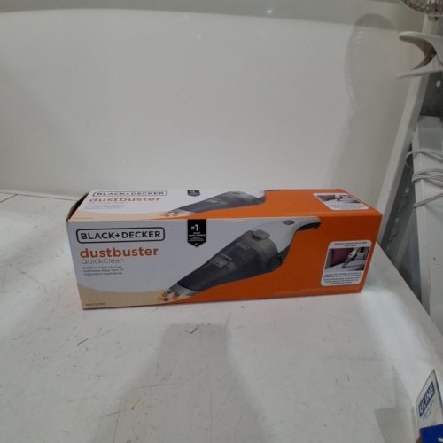 BLACK+DECKER DUSTBUSTER QUICK-CLEAN CORDLESS/RECHARGEABLE HANDHELD VACUUM CLEANER - WHITE/GREY (MODEL: HNVC215B10) image 4