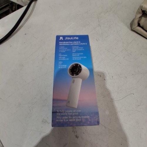 JISULIFE HANDHELD FAN - WHITE (MODEL: 6789239) image 4
