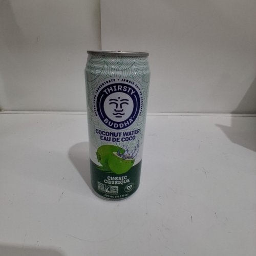 12PK THIRSTY BUDDHA CLASSIC COCONUT WATER - 490ML CANS image 3