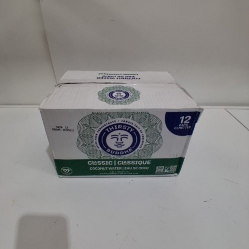 12PK THIRSTY BUDDHA CLASSIC COCONUT WATER - 490ML CANS image 5