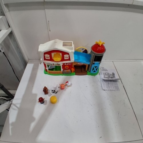 FISHER-PRICE LITTLE PEOPLE TODDLER TOY CARING FUN ANIMAL FARM PLAYSET - AGES 1+ - MULTICOLOR (MODEL: JNB87-9564) image 3
