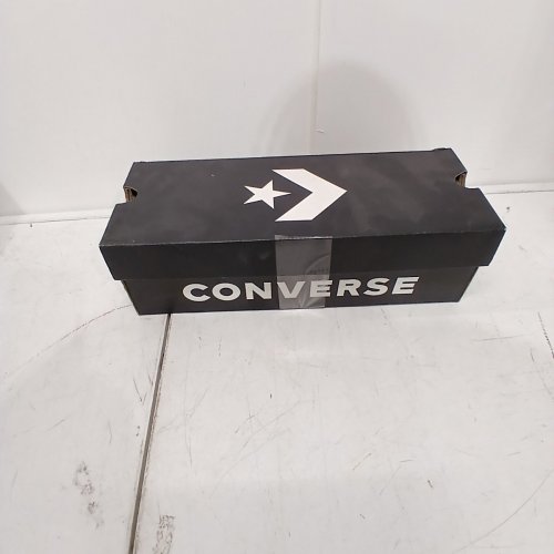 ADULT UNISEX CONVERSE CHUCK TAYLOR ALL STAR OX LOW TOP SNEAKERS - M: 7.5/ W: 9.5 - BLACK WHITE (MODEL:M9166C) image 2