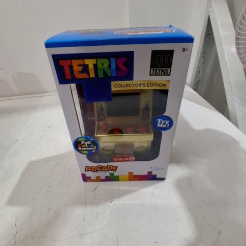MY ARCADE TETRIS MICRO PLAYER PRO PORTABLE COLLECTORS EDITION GAME SYSTEM - GOLD image 2