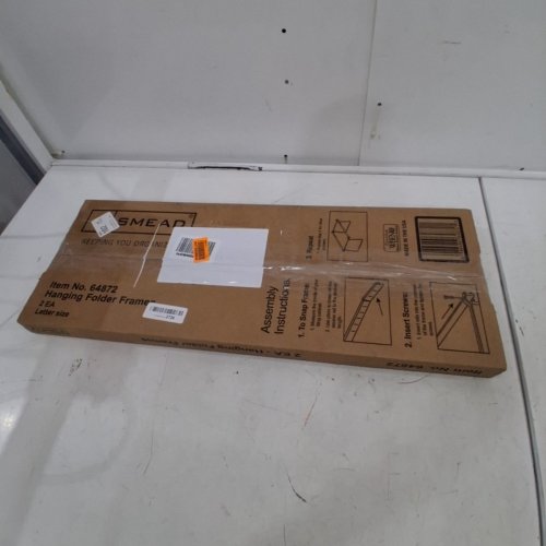 2PK SMEAD HANGING METAL FOLDER FRAMES - GREY (MODEL: 64872) image 3
