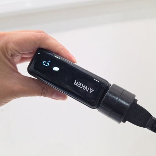ANKER 3-IN-1 POWER BANK WITH BUILT IN USB-C CABLE - 5000MAH - 30W - BLACK (MODEL: A1636H11-1) image 2