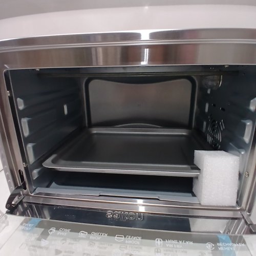 SALTON 8-IN-1 CONVECTIVFRY DIGITAL TOASTER OVEN- 23 LITRES-SILVER-(MODEL:‎TO2142SS) image 4