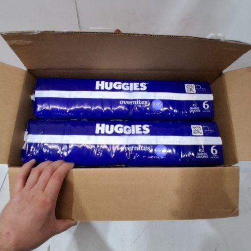 84PK HUGGIES OVERNITES SIZE 6 image 2