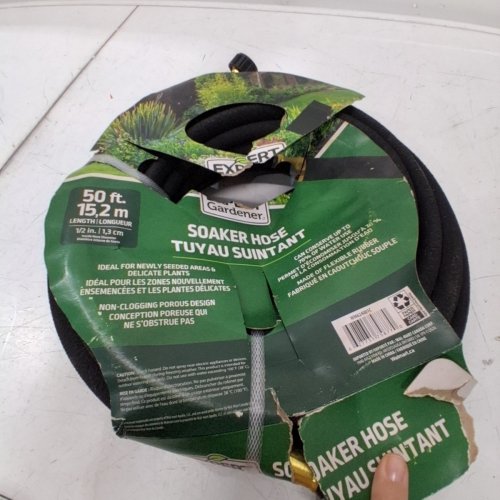 EXPERT GARDENER SOAKER HOSE - 1/2" - 50FT - BLACK image 4
