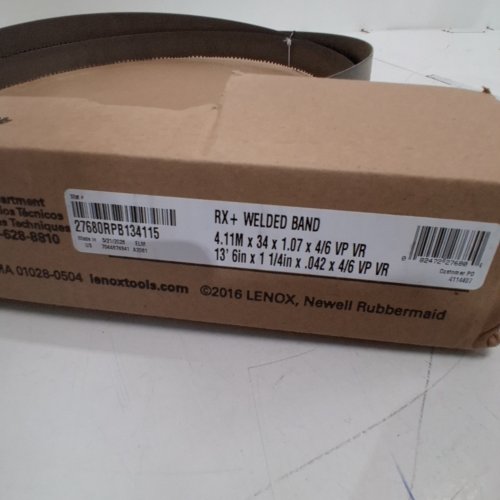 LENOX RX+ WELDED BAND SAW BLADE - 13FT 6" X 1 1/4" (MODEL: 27680RPB134115) image 2
