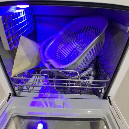 SEAGTOMPORTABLE COUNTERTOP MINI APARTMENT DISHWASHER - WHITE/BLACK (MODEL: TDQR09) image 5