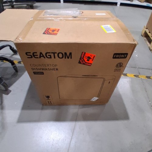 SEAGTOMPORTABLE COUNTERTOP MINI APARTMENT DISHWASHER - WHITE/BLACK (MODEL: TDQR09) image 6