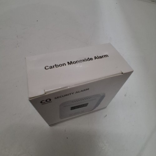 CO SECURITY ALARM MINI PORTABLE CARBON MONOXIDE DETECTOR - WHITE image 3