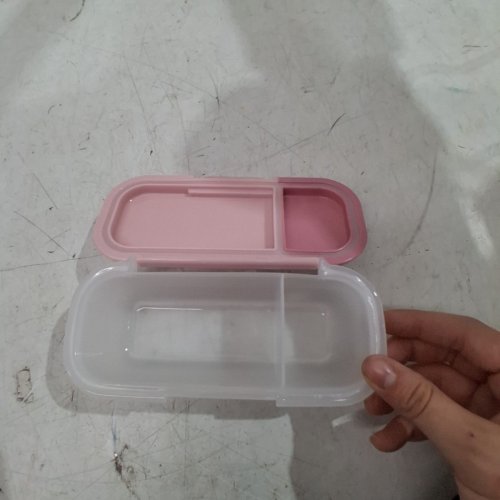 MELLI SNACK & DIP CONTAINER - 10 OZ - PINK image 3