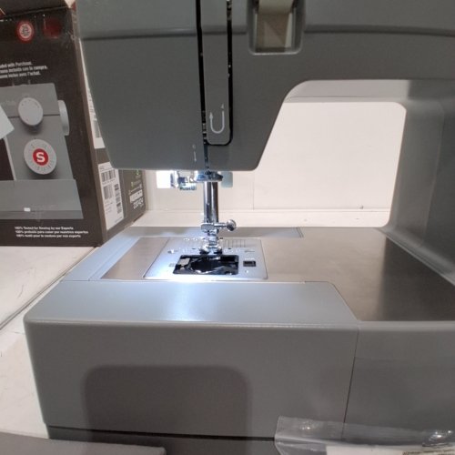 SINGER HEAVY DUTY SEWING MACHINE - GREY (MODEL: 4452) image 2