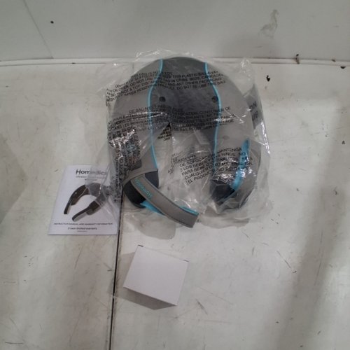HOMEDICS VIBRATION NECK MASSAGER WITH HEAT - GRAY AND BLUE (MODEL: MSQ-216HJ-GY) image 3