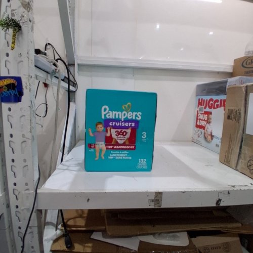 132PK PAMPERS CRUISERS 360° GAP-FREE FIT DISPOSABLE BABY DIAPERS - SIZE 3 (16-28LBS) image 2