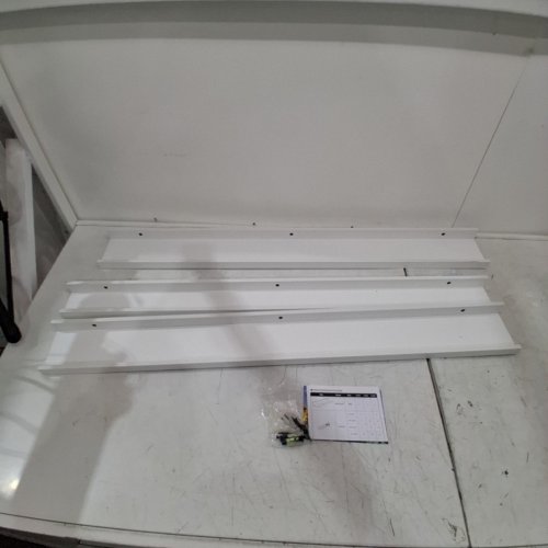 3PC FUN MEMORIES FLOATING SHELVES - 39" - WHITE image 2