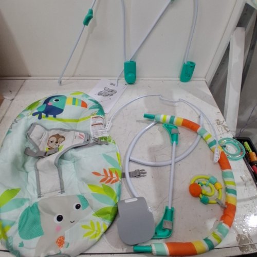 BRIGHT STARTS RAINFOREST VIBES VIBRATING BOUNCER image 3