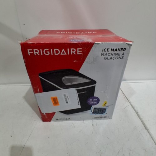 FRIGIDAIRE ICE MAKER MACHINE - MAKES UP TO 26LBS/DAY - BLACK (MODEL: EFIC108-BLACK) image 8