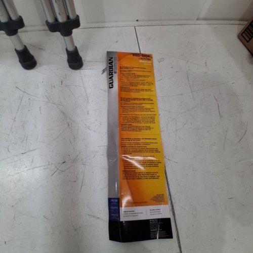 YOUTH'S MEDLINE GUARDIAN STANDARD ALUMINUM ADJUSTABLE CRUTCHES - 4'6" - 5'2" - ALUMINUM (MODEL: G92-214-8) image 5