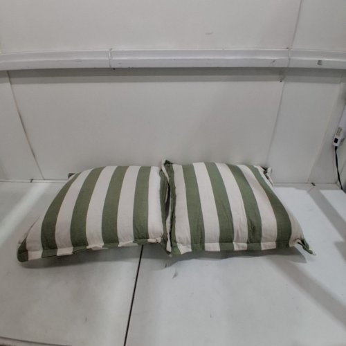 2PK ANKO STRIPE CUSHION - 19.7" X 19.7" - FOREST (ITEM: 900575) image 3