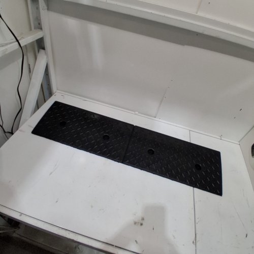 FOIRY RISE RUBBER CURB PORTABLE RAMP - 2" X 39" X 9.5" - BLACK image 5